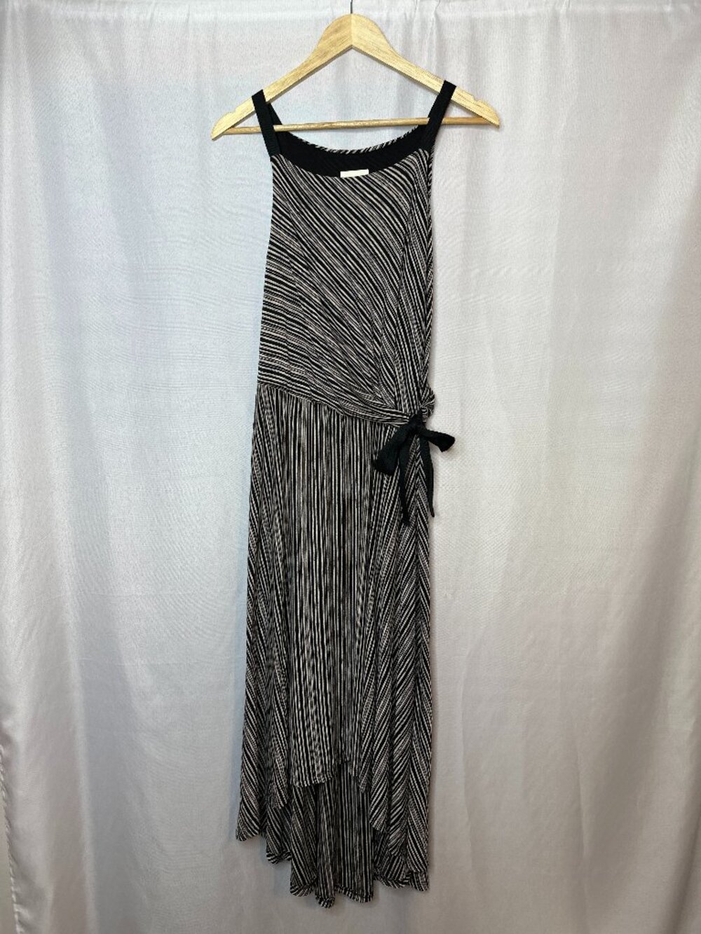Anthropologie Maeve Faux Wrap Dress,‎ Medium Asymmetric Boho Indie Fairy Artsy
